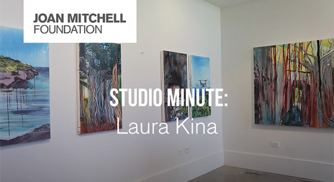 Joan Mitchell Foundation Studio Minute: Laura Kina
